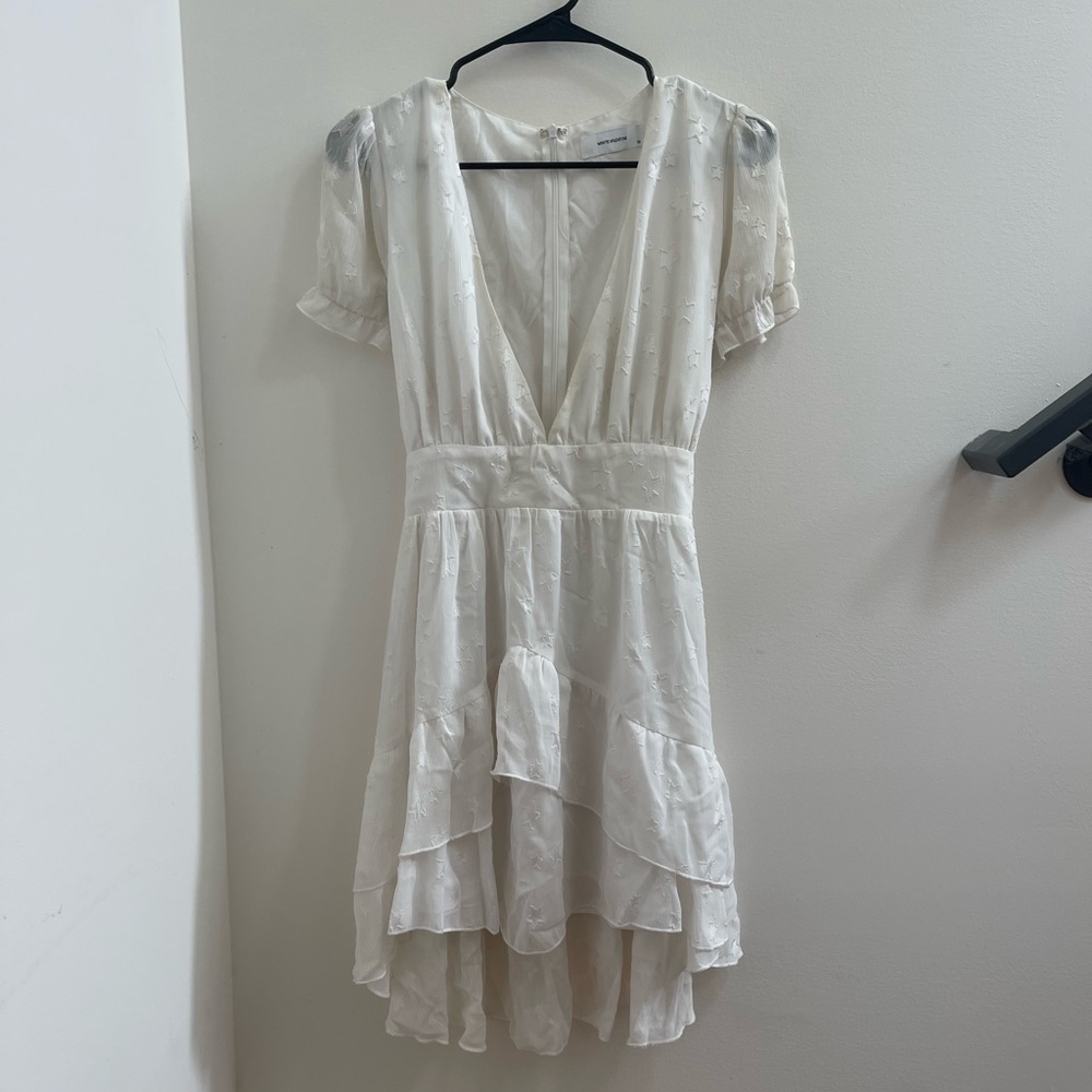DISSH White Layered Mini Dress